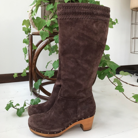 UGG Shoes - Ugg Rosabella Leather Clog Boots